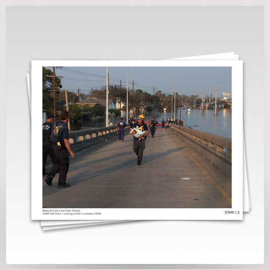 STARI 1.3 - Disaster Activity Photos (Class set: 15 images, 1/pair)