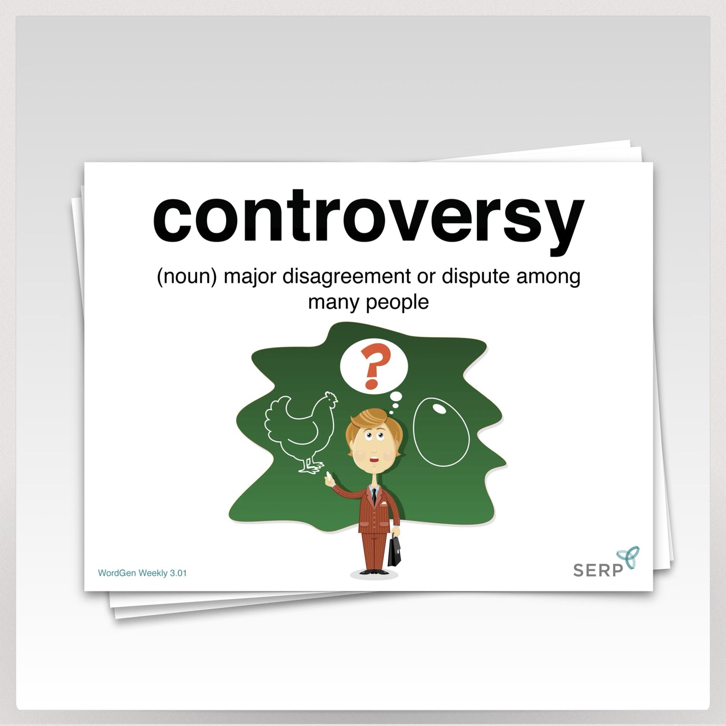 WordGen Weekly Series 3 Part A Vocabulary Cards Set
