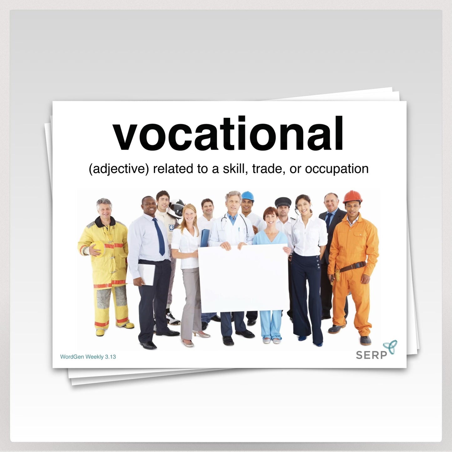 WordGen Weekly Series 3 Part B Vocabulary Cards Set