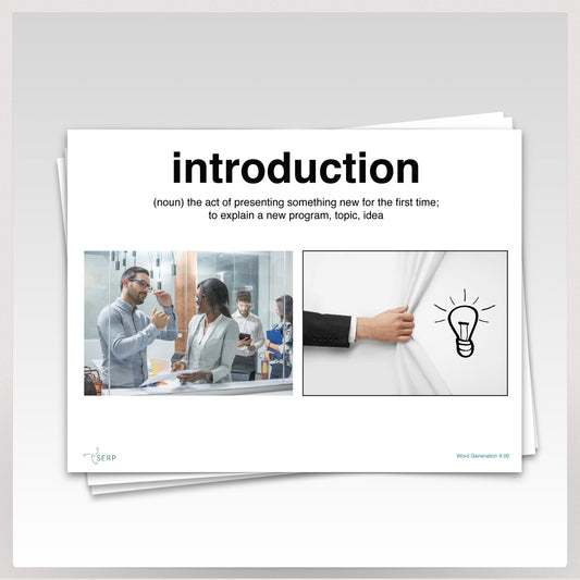 WordGen Elementary Grade 4 Vocabulary Cards Set