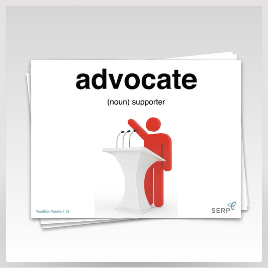 WordGen Weekly Series 1 Part B Vocabulary Cards Set
