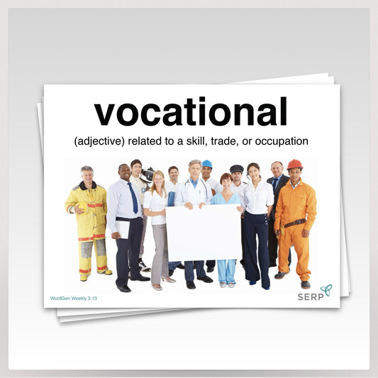 WordGen Weekly Series 3 Part B Vocabulary Cards Set