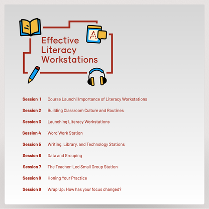 K-2 Literacy Course(s)